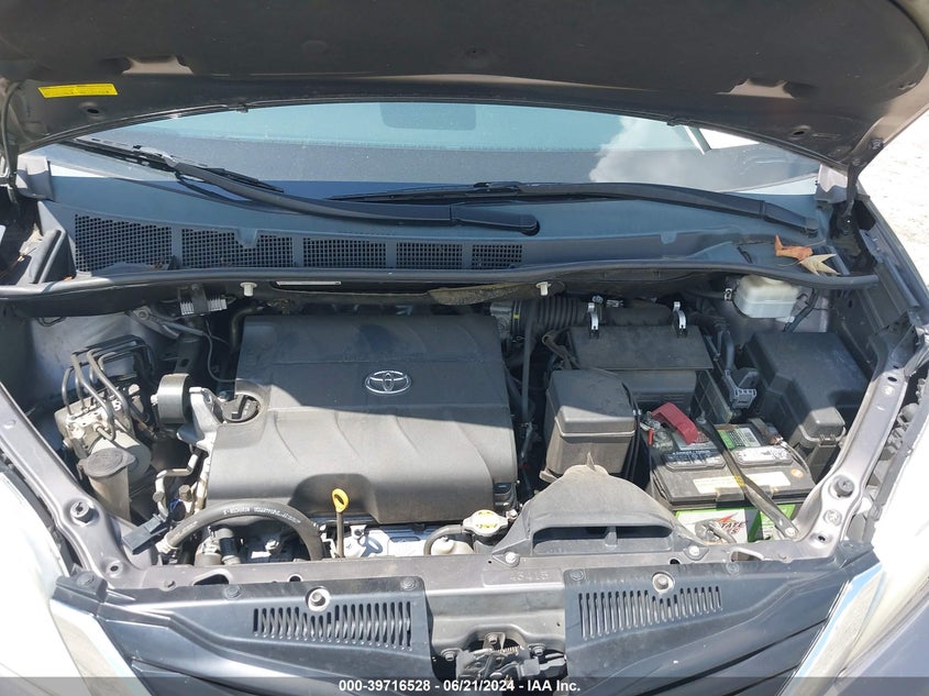 2012 Toyota Sienna Le V6 8 Passenger VIN: 5TDKK3DC6CS241815 Lot: 39716528