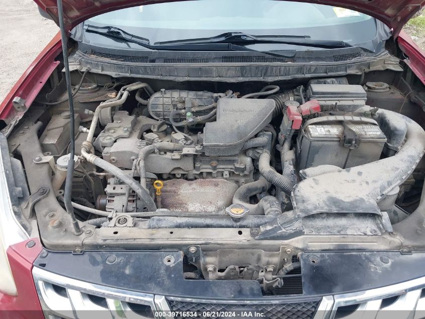 2012 Nissan Rogue S VIN: JN8AS5MV6CW395017 Lot: 39716534