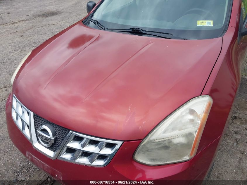 2012 Nissan Rogue S VIN: JN8AS5MV6CW395017 Lot: 39716534