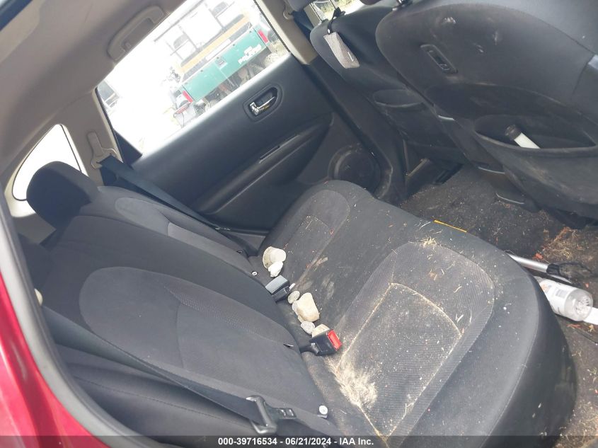 2012 Nissan Rogue S VIN: JN8AS5MV6CW395017 Lot: 39716534