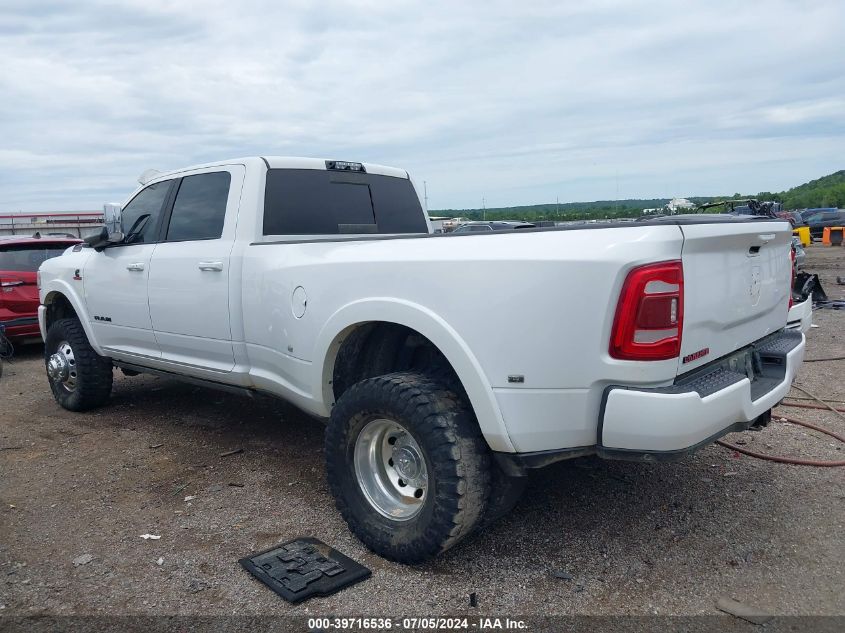 2021 Ram 3500 Laramie 4X4 8' Box VIN: 3C63RRJL8MG668475 Lot: 39716536