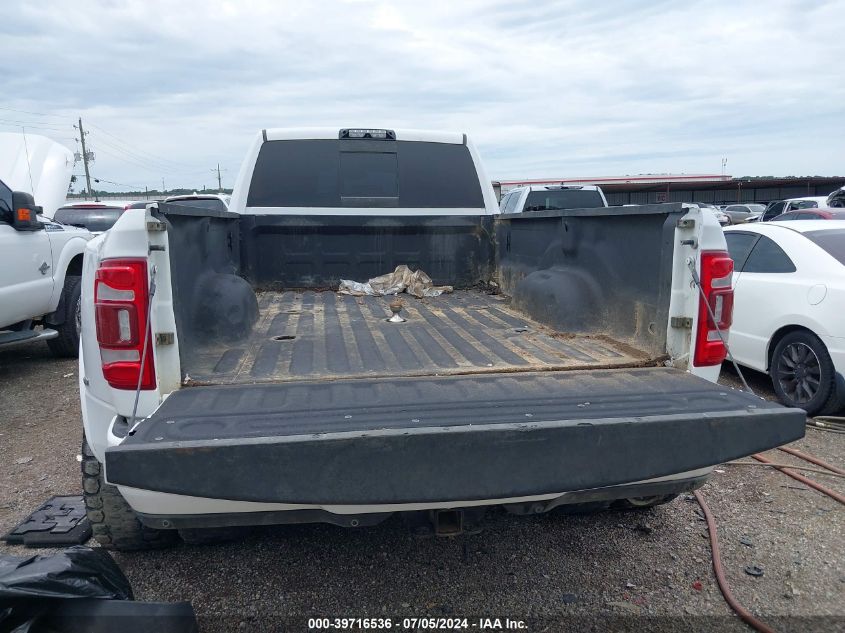 2021 Ram 3500 Laramie 4X4 8' Box VIN: 3C63RRJL8MG668475 Lot: 39716536