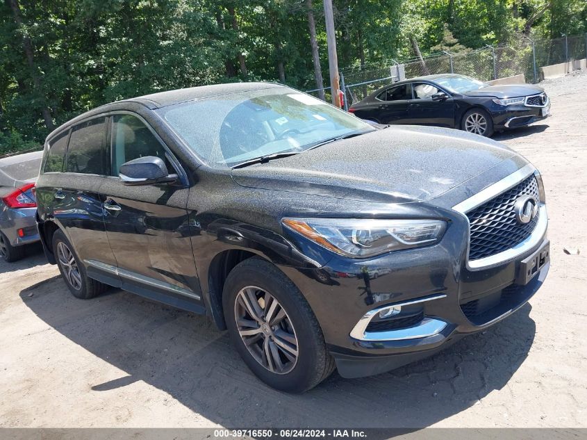 2019 Infiniti Qx60 Luxe/Pure VIN: 5N1DL0MM6KC56218 Lot: 39716550