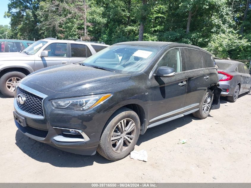 2019 Infiniti Qx60 Luxe/Pure VIN: 5N1DL0MM6KC56218 Lot: 39716550