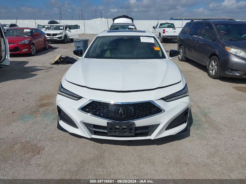 2021 Acura Tlx Technology Package VIN: 19UUB6F43MA004599 Lot: 39716551