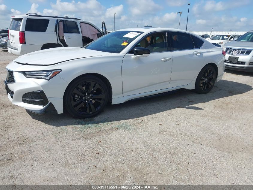 2021 Acura Tlx Technology Package VIN: 19UUB6F43MA004599 Lot: 39716551