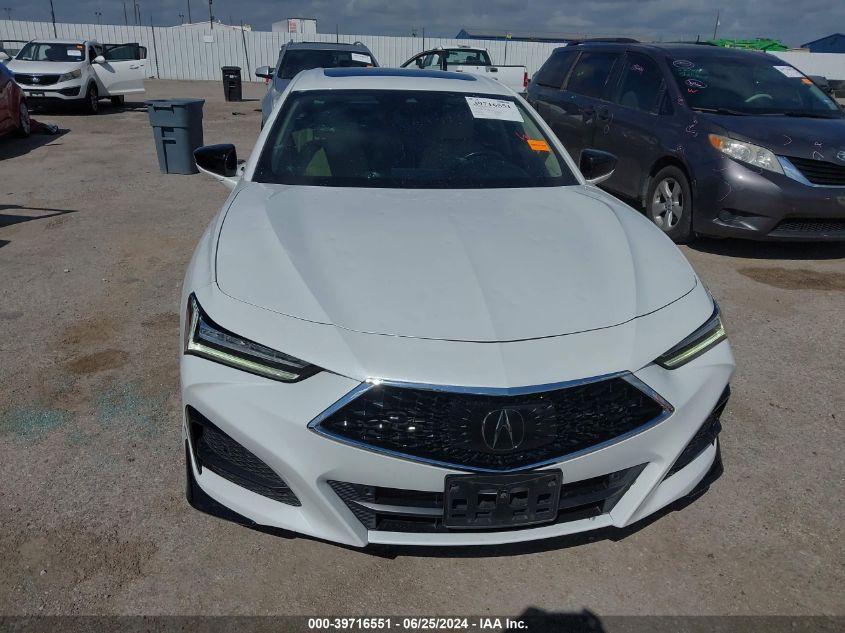 2021 Acura Tlx Technology Package VIN: 19UUB6F43MA004599 Lot: 39716551