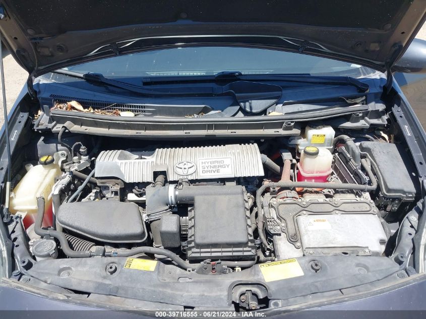 2010 Toyota Prius Iv VIN: JTDKN3DU9A0122804 Lot: 39716555