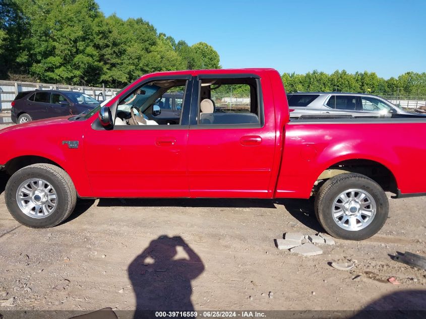 2002 Ford F150 Supercrew VIN: 1FTRW076X2KB74438 Lot: 39716559