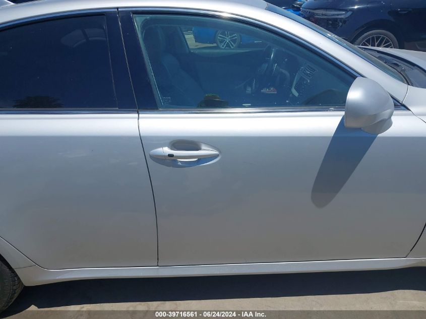 2007 Lexus Is 250 VIN: JTHBK262875039471 Lot: 39716561