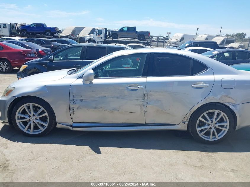 2007 Lexus Is 250 VIN: JTHBK262875039471 Lot: 39716561