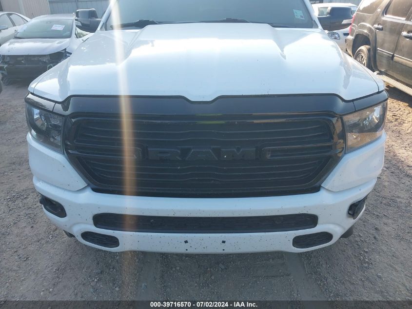 2021 Ram 1500 Big Horn 4X4 5'7 Box VIN: 1C6SRFFT7MN587316 Lot: 39716570