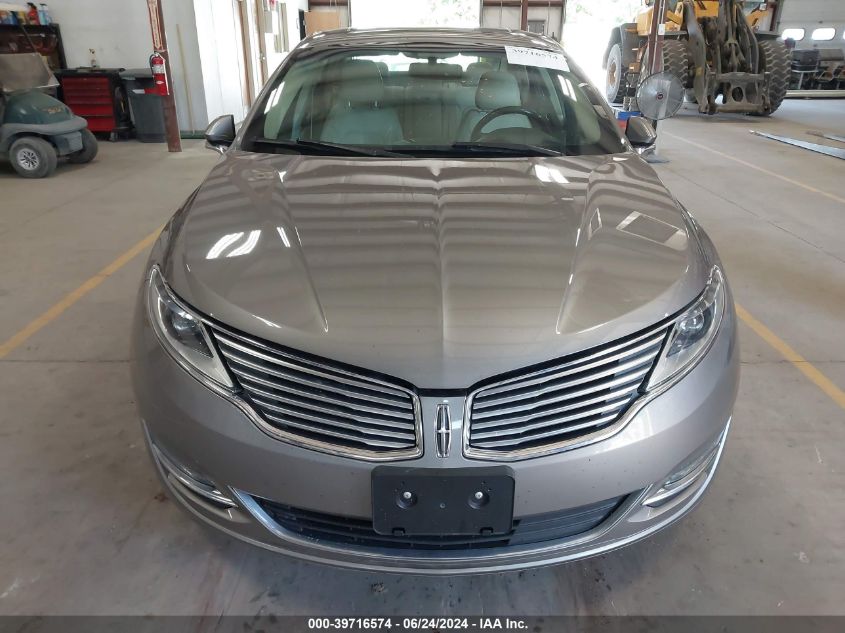 2016 Lincoln Mkz VIN: 3LN6L2JK8GR633042 Lot: 39716574