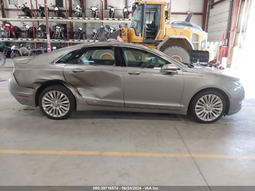 2016 Lincoln Mkz VIN: 3LN6L2JK8GR633042 Lot: 39716574