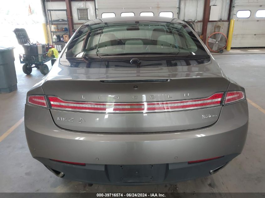 2016 Lincoln Mkz VIN: 3LN6L2JK8GR633042 Lot: 39716574