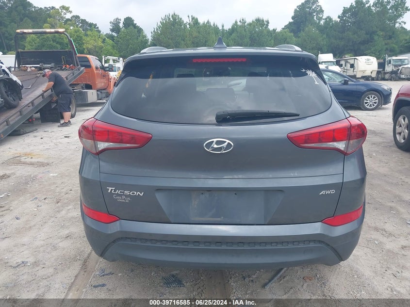 VIN KM8J3CA44JU684104 2018 HYUNDAI TUCSON LIMITED/SPORT AND ECO/SE