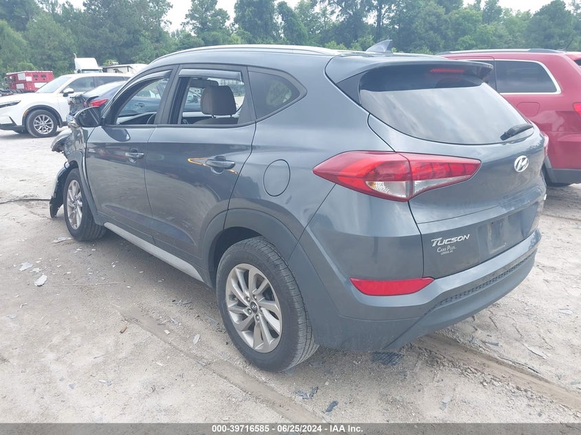 VIN KM8J3CA44JU684104 2018 HYUNDAI TUCSON LIMITED/SPORT AND ECO/SE