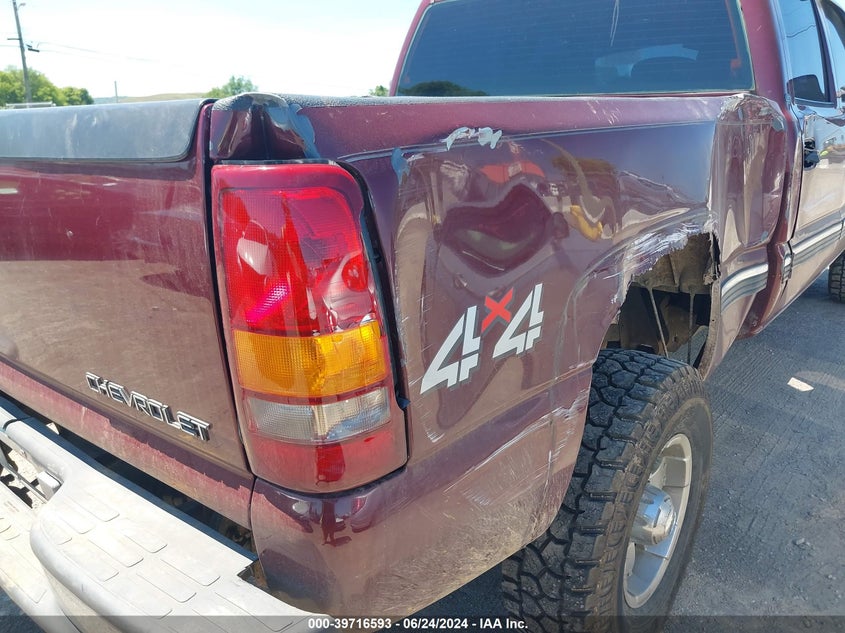 2001 Chevrolet Silverado 2500Hd Ls VIN: 1GCHK23G81F143987 Lot: 39716593