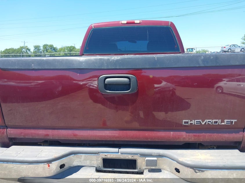 2001 Chevrolet Silverado 2500Hd Ls VIN: 1GCHK23G81F143987 Lot: 39716593