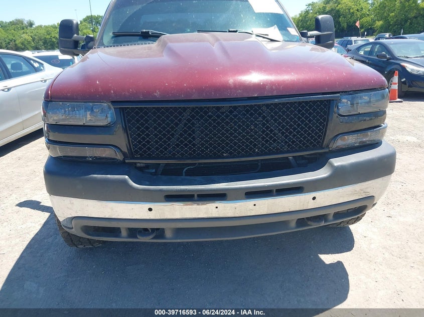 2001 Chevrolet Silverado 2500Hd Ls VIN: 1GCHK23G81F143987 Lot: 39716593