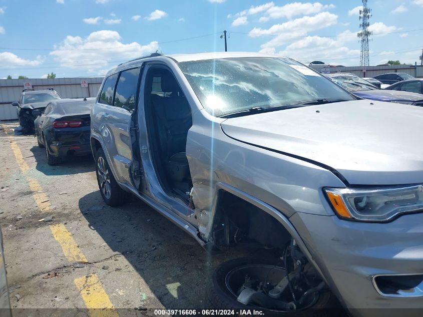 2017 Jeep Grand Cherokee Overland 4X2 VIN: 1C4RJECG8HC628750 Lot: 39716606