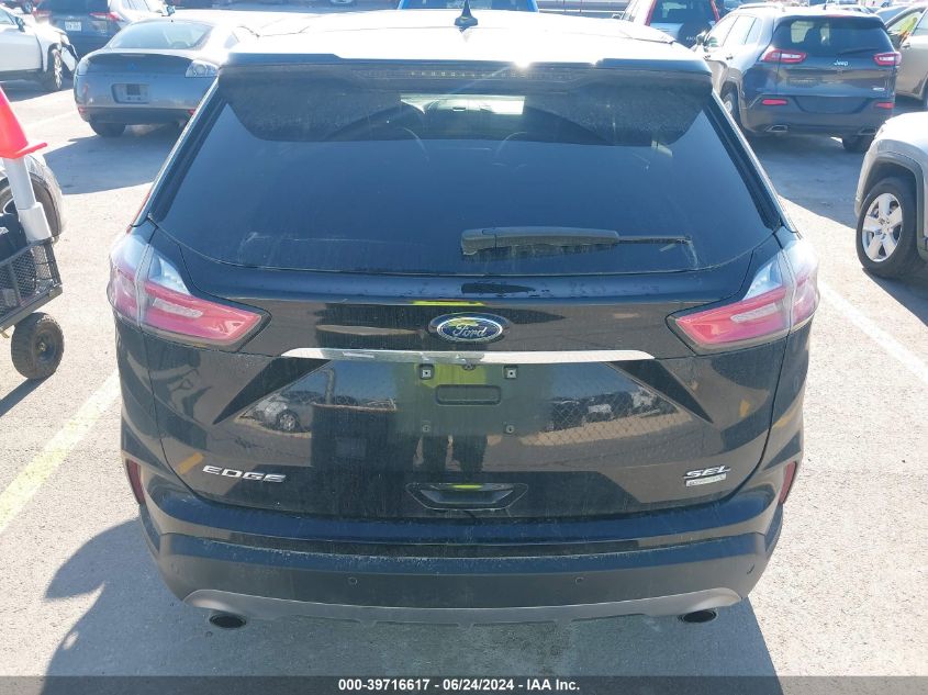 2019 Ford Edge Sel VIN: 2FMPK3J9XKBC47062 Lot: 39716617
