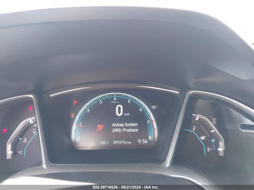 2018 Honda Civic Ex VIN: 2HGFC2F79JH546442 Lot: 39716626