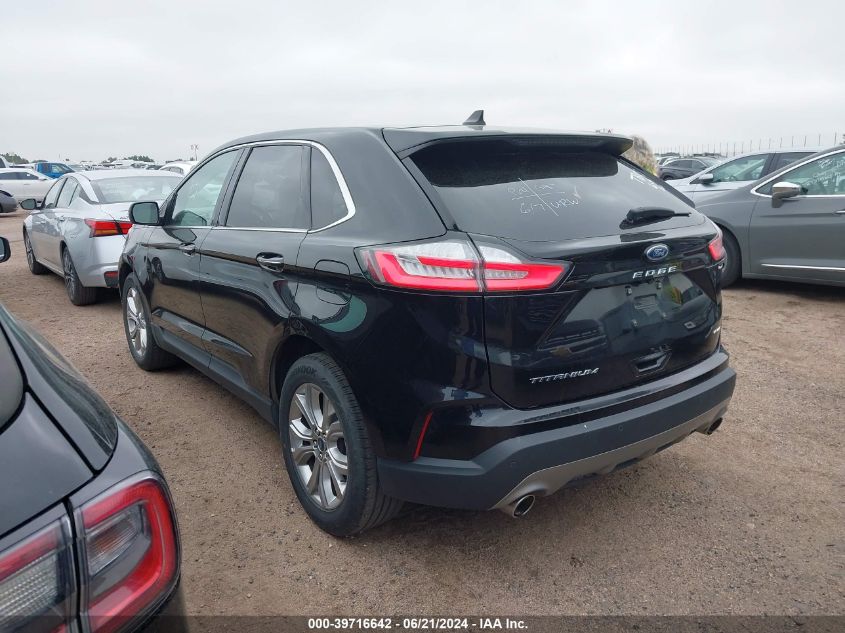 2022 Ford Edge Titanium VIN: 2FMPK4K9XNBB03617 Lot: 39716642