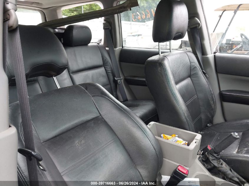 2005 Subaru Forester (Natl) 2.5Xt VIN: JF1SG69635H734645 Lot: 39716663