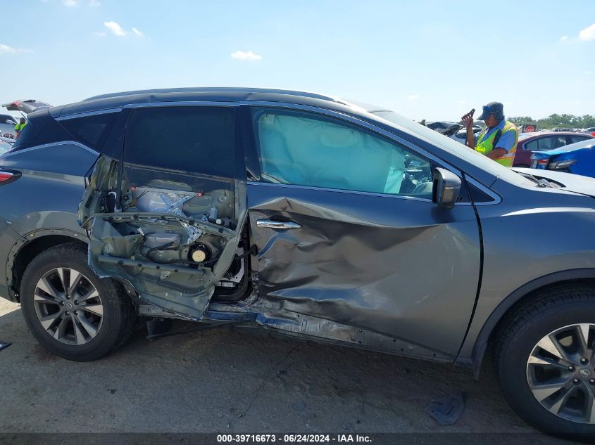 2018 Nissan Murano S/Sl/Sv/Platinum VIN: 5N1AZ2MG2JN160202 Lot: 39716673