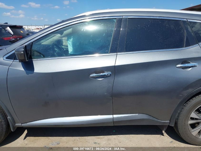 2018 Nissan Murano S/Sl/Sv/Platinum VIN: 5N1AZ2MG2JN160202 Lot: 39716673