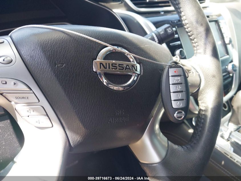 2018 Nissan Murano S/Sl/Sv/Platinum VIN: 5N1AZ2MG2JN160202 Lot: 39716673