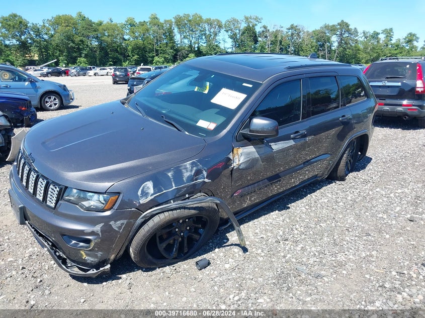 VIN 1C4RJFAG4KC587341 2019 JEEP GRAND CHEROKEE ALTITUDE 4X4