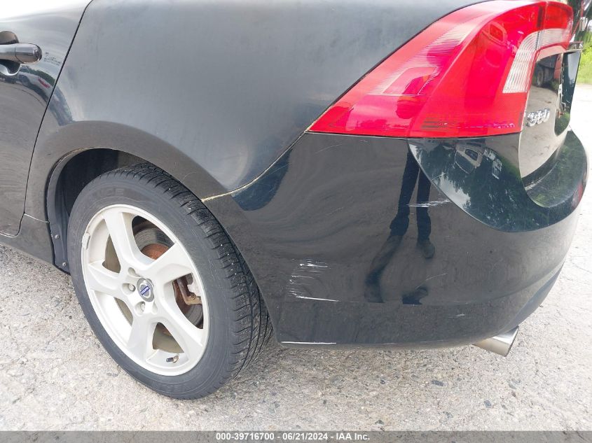 2012 Volvo S60 T5 VIN: YV1622FS4C2118760 Lot: 39716700