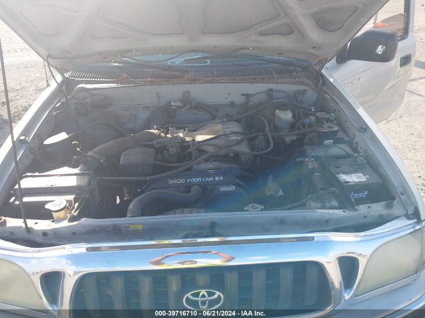 2001 Toyota Tacoma Xtracab Prerunner VIN: 5TESN92N71Z863905 Lot: 39716710