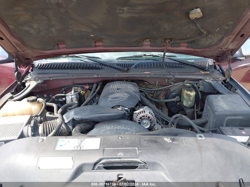 2002 Chevrolet Silverado 1500 Ls VIN: 2GCEC19TX21177369 Lot: 39716736