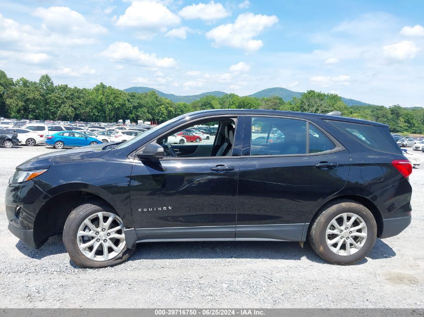 2019 Chevrolet Equinox Ls VIN: 2GNAXSEVXK6252758 Lot: 39716750