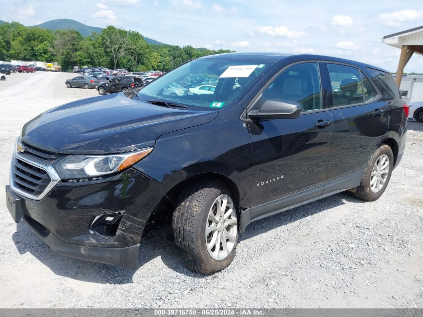 2019 Chevrolet Equinox Ls VIN: 2GNAXSEVXK6252758 Lot: 39716750