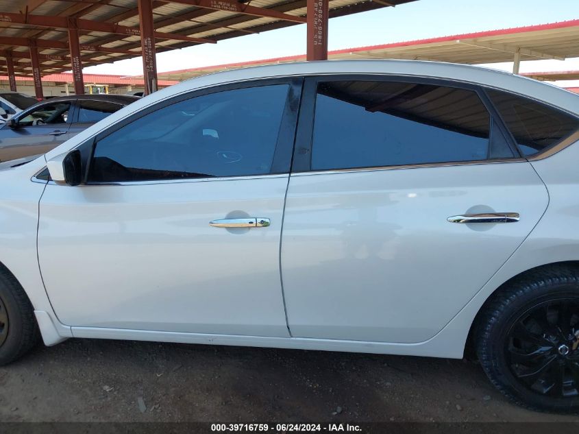 2016 Nissan Sentra Sv VIN: 3N1AB7AP2GY268182 Lot: 39716759