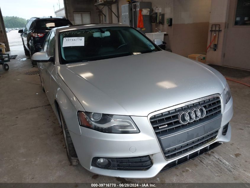 2011 Audi A4 2.0T Premium Plus VIN: WAUFFAFL7BN047402 Lot: 39716770