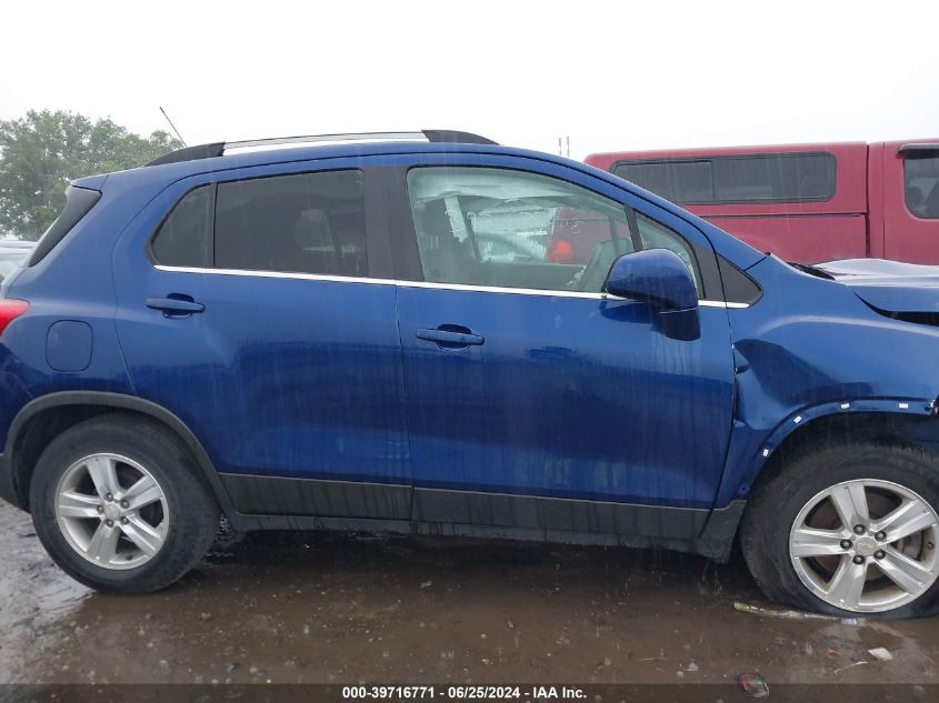 2017 Chevrolet Trax Lt VIN: 3GNCJLSB8HL202827 Lot: 39716771