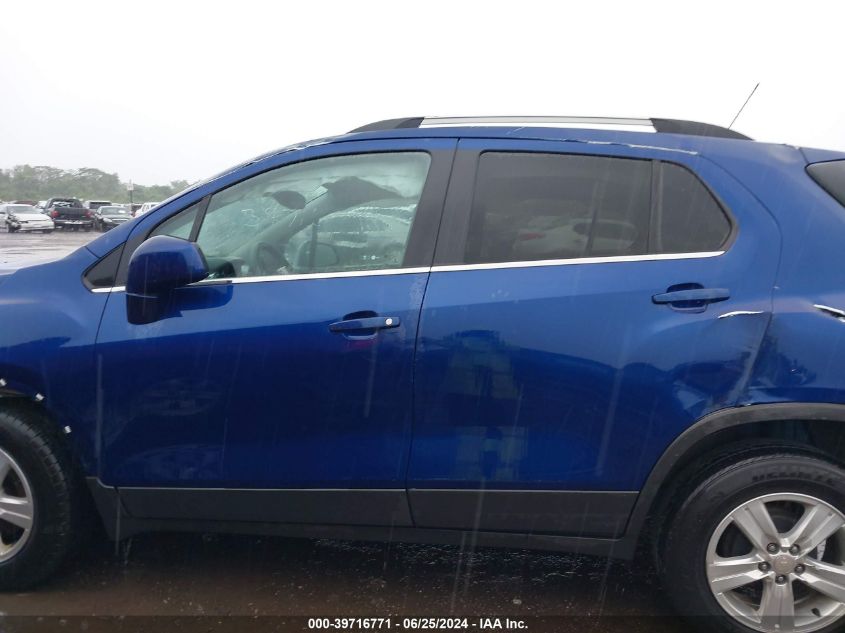 2017 Chevrolet Trax Lt VIN: 3GNCJLSB8HL202827 Lot: 39716771