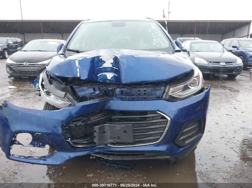 2017 Chevrolet Trax Lt VIN: 3GNCJLSB8HL202827 Lot: 39716771