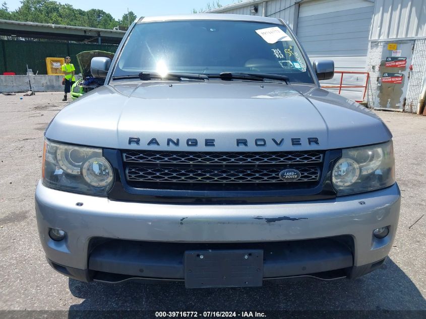 2012 Land Rover Range Rover Sport Hse VIN: SALSF2D43CA721131 Lot: 39716772