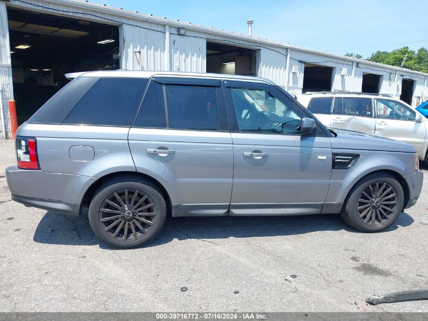 2012 Land Rover Range Rover Sport Hse VIN: SALSF2D43CA721131 Lot: 39716772