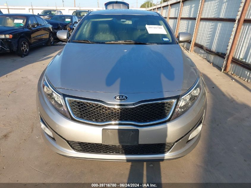 2015 Kia Optima Lx VIN: 5XXGM4A7XFG354167 Lot: 39716780
