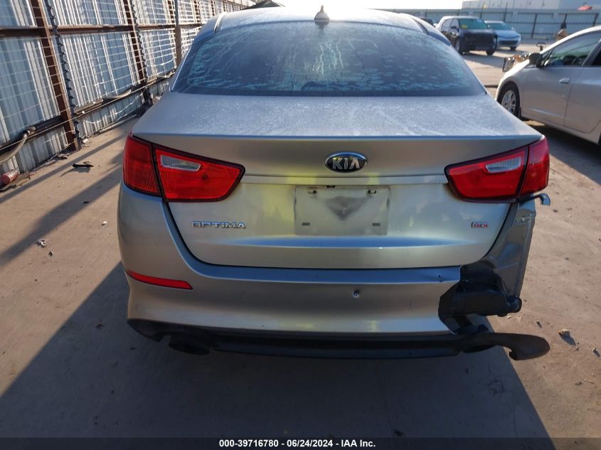 2015 Kia Optima Lx VIN: 5XXGM4A7XFG354167 Lot: 39716780