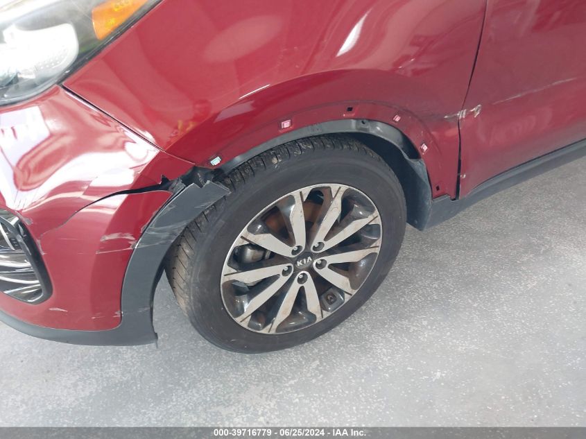 2017 Kia Sportage Ex VIN: KNDPN3AC8H7106273 Lot: 39716779