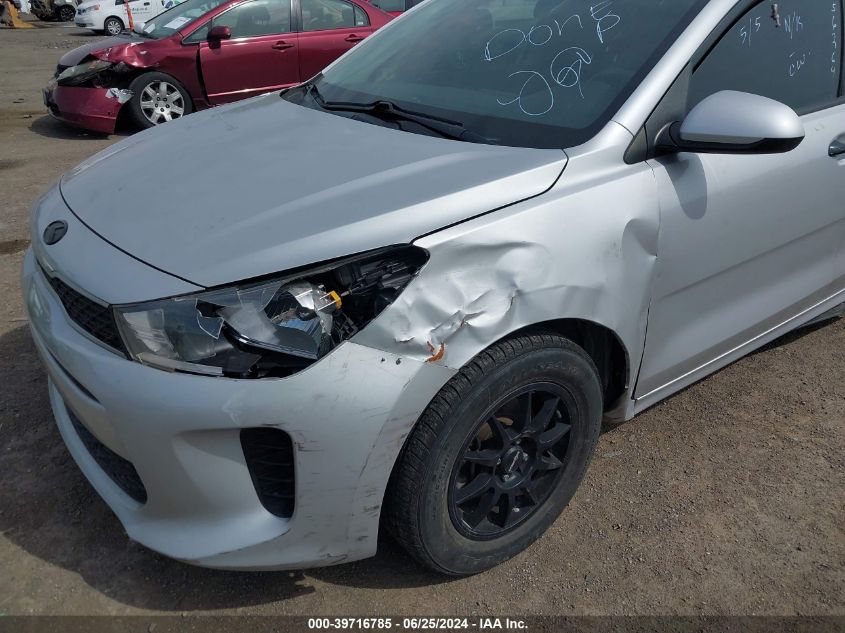 2020 Kia Rio S VIN: 3KPA24ADXLE356264 Lot: 39716785