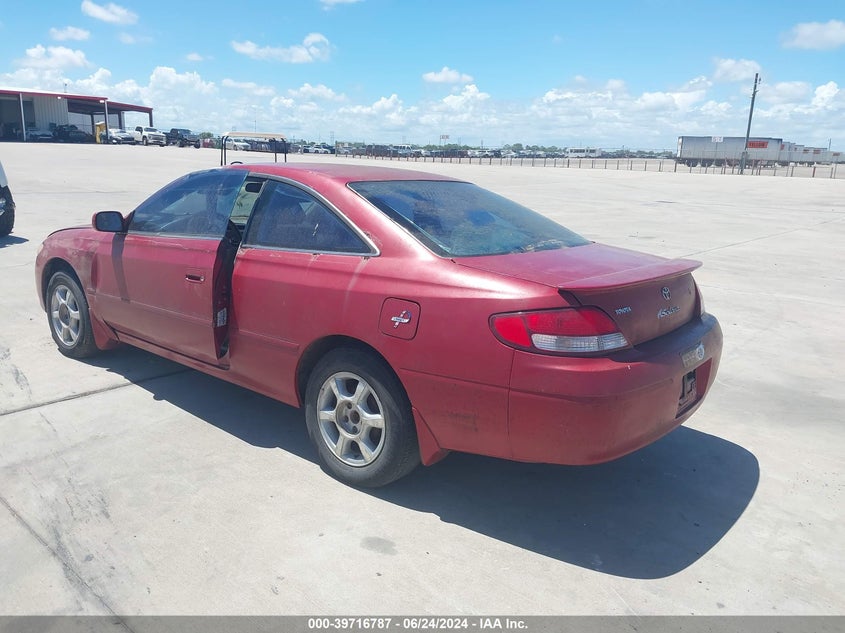 2000 Toyota Camry Solara Se VIN: 2T1CG22PXYC294572 Lot: 39716787